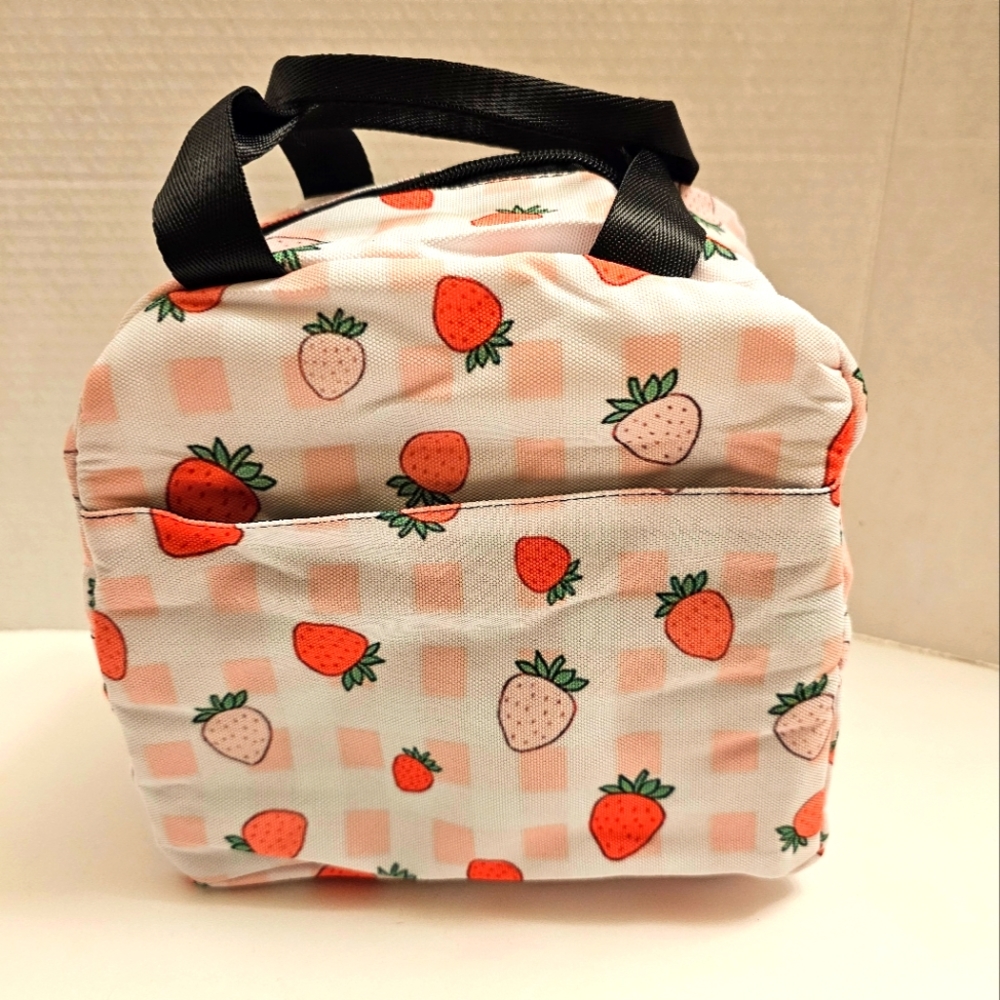 Insulated Lunch Bag Box for Women Men Thermos Cooler Hot Cold Adult Tote Food.